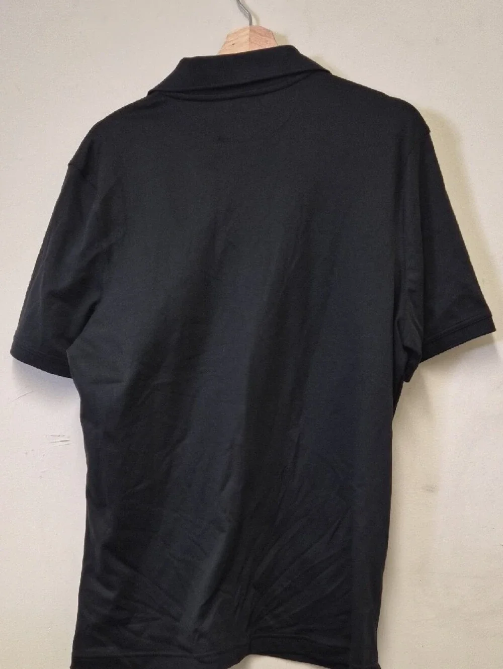 Banana Republic Men’s Black Short-Sleeve Polo Size L